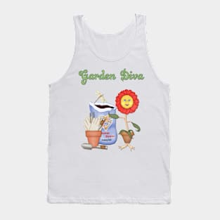 Garden Diva Gifts and Apparel Tank Top